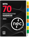 NFPA 70, National Electrical Code Handbook, 2023 Edition, with Tabs